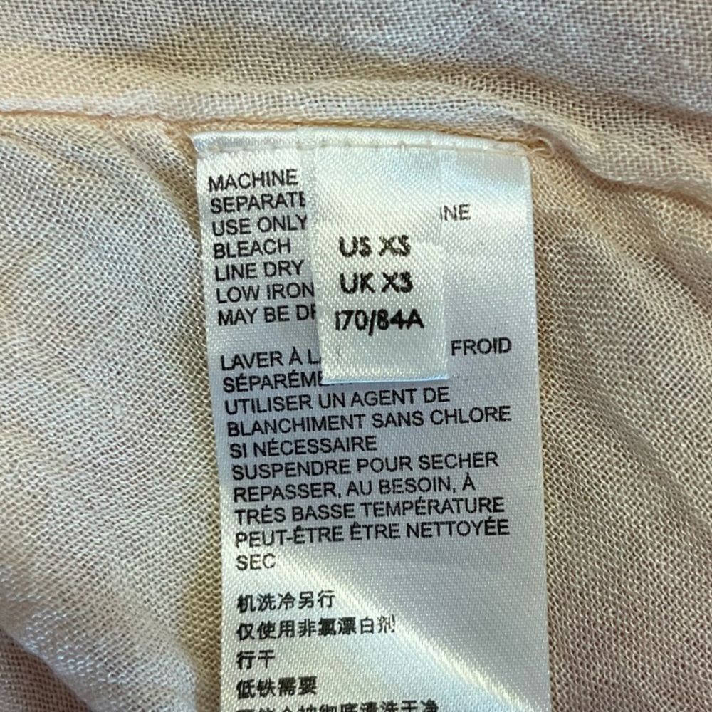 FREE PEOPLE Freddy Tie Waist Minidress Watercolor Floral Print Pink Women’s XS - Picture 9 of 10